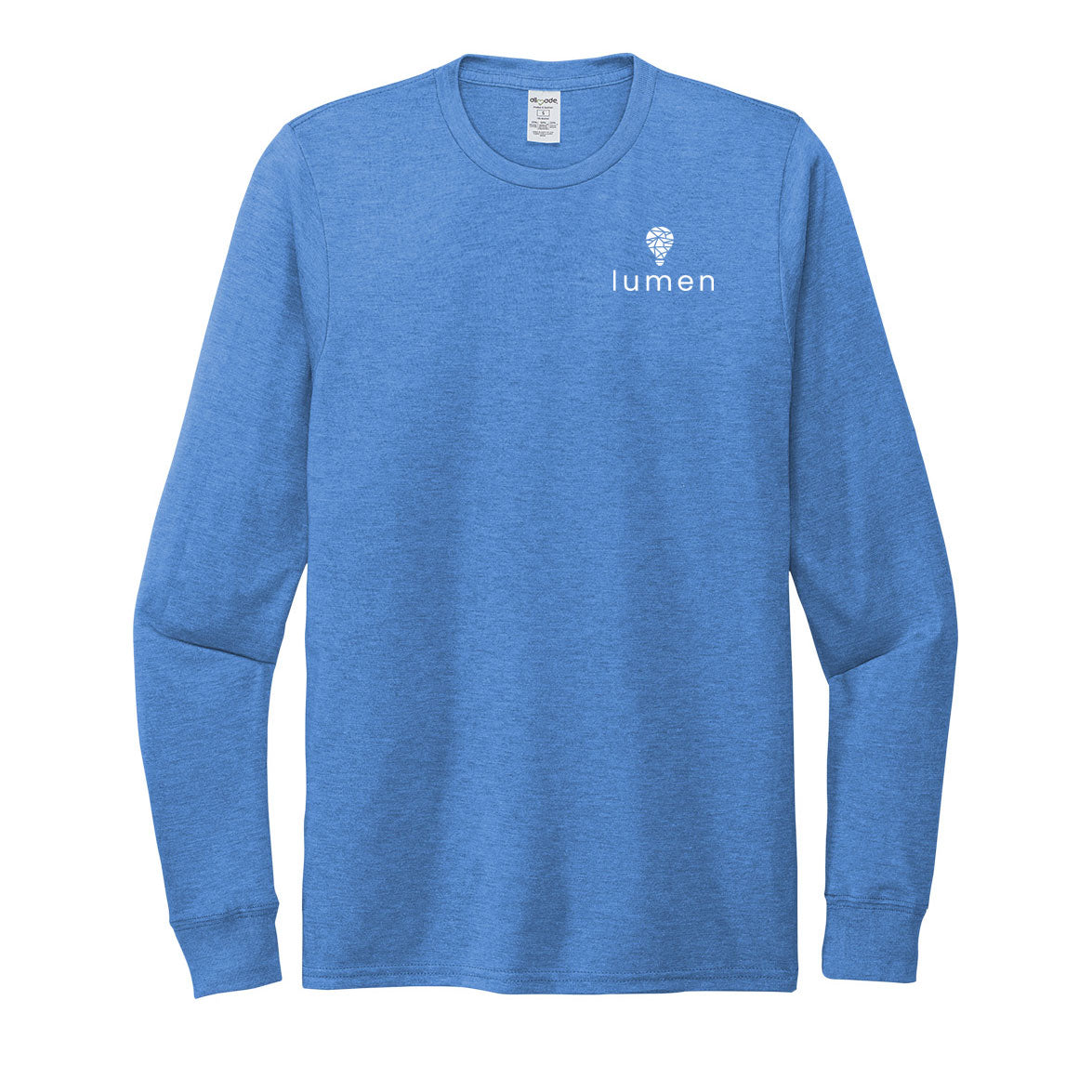 Men's Allmade Unisex Tri-Blend Long Sleeve Tee Shirt