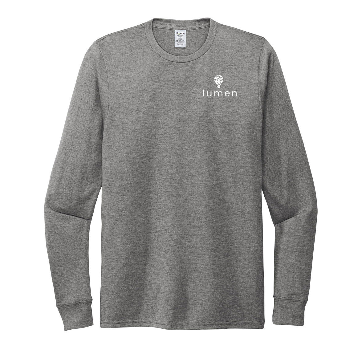 Men's Allmade Unisex Tri-Blend Long Sleeve Tee Shirt