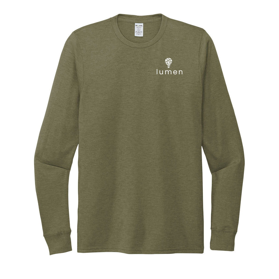 Men's Allmade Unisex Tri-Blend Long Sleeve Tee Shirt