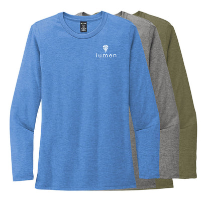 Women's Allmade Tri-Blend Long Sleeve Tee Shirt