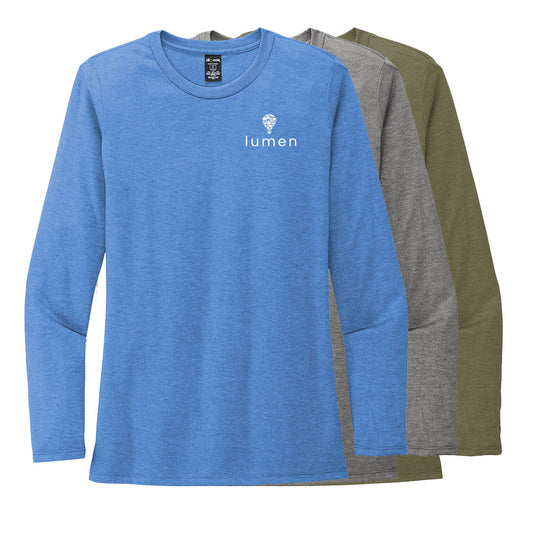Women's Allmade Tri-Blend Long Sleeve Tee Shirt