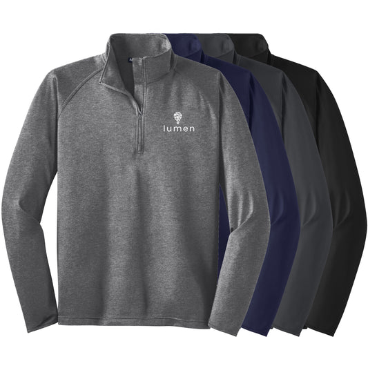 Men's Sport-Tek Stretch ¼ zip