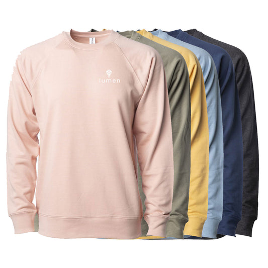 Unisex Independent Lightweight Terry Crewneck